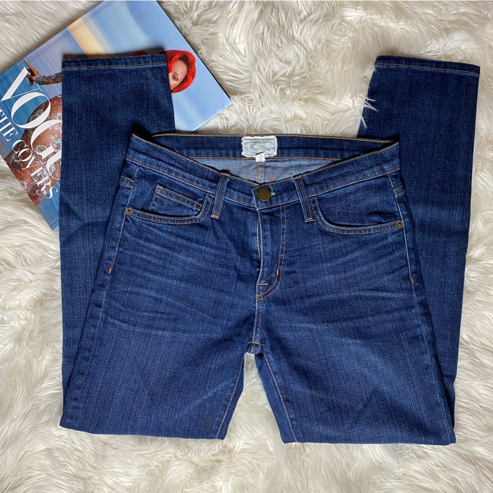CURRENT ELLIOT The Fling Cropped Boyfriend Jean